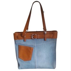 Christian Dior Denim Tote Bag